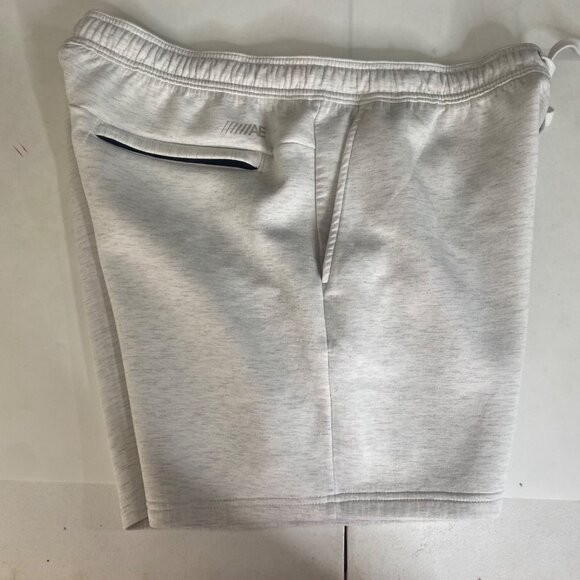 American Eagle Athletic Sweat Shorts Mens XL Light Gray Soft Knit Jogger Gym - Picture 5 of 11